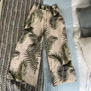Tropical Linen Pants